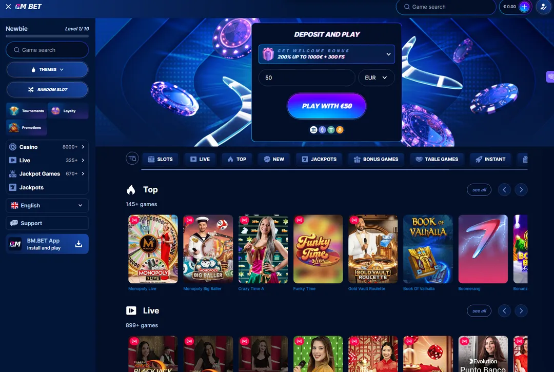 BM Bet casino